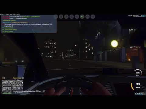 Night Blue Light Run | LINCS FivePD