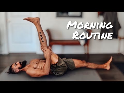 Morning Routine for Beginners (Stretching & Meditation Follow Along)