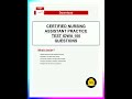 Certified Nursing Assistant practice test iowa 100 questions