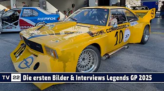 MOTOR TV22: The first pictures and interviews from the Legends Grand Prix at the Salzburgring 2025