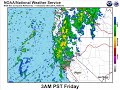 Northern California Weather System Friday December 19, 2014
