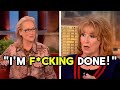 Meryl Streep CLASHES With Joy Behar LIVE On The View After Brutal Exchange