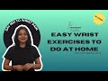 Beat Wrist Pain: Exercises for Relief and Recovery/ कलाई का दर्द दूर भगाएं!