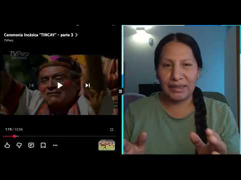#REACCIÓN EN QUECHUA #Ceremoniaincasica #tinkay #parte3 