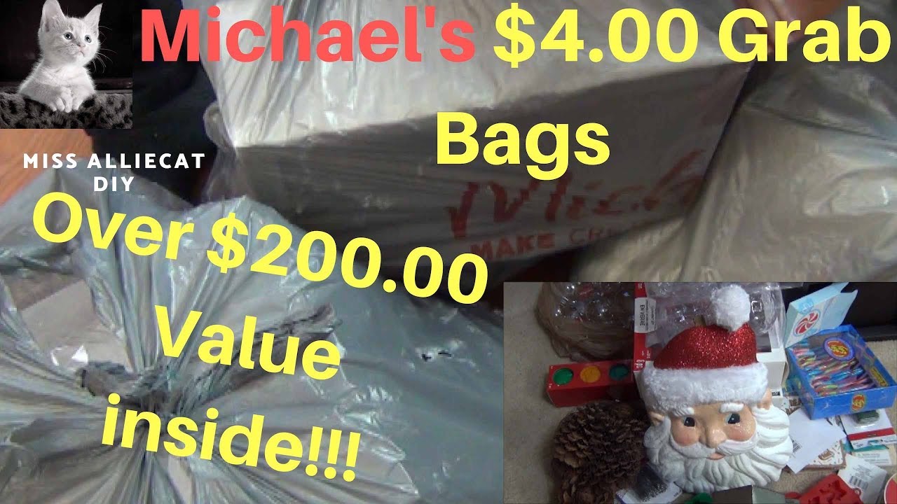 Michaels Grab Bags February 2019 Over 200.00 Worth of Items, Plus