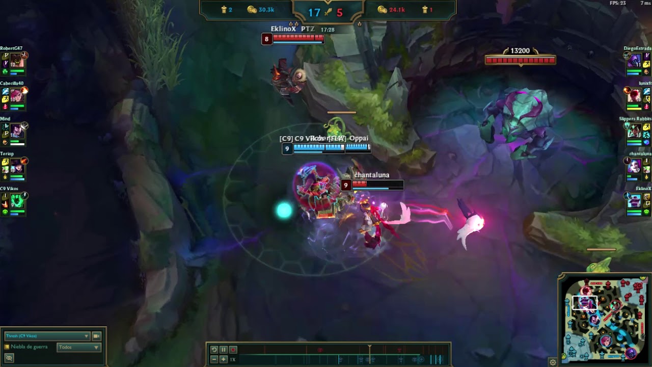 Thresh soporte s8 - Combos