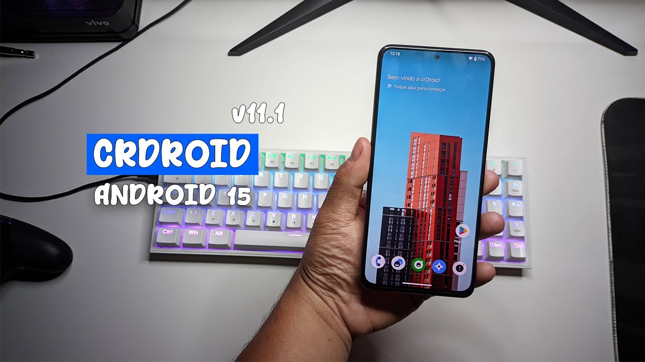 📱CUSTOM ROM MUITO FLUÍDA E BOA BATERIA!! CRDROID 11.1 BETA NO MEU ...
