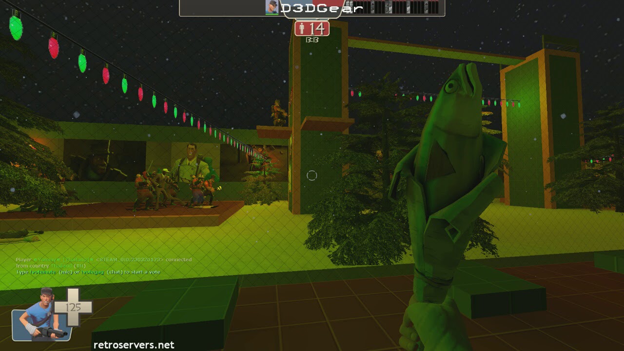 Team Fortress 2 Deathrun Cocainum Xmas Blue Team Gameplay Win