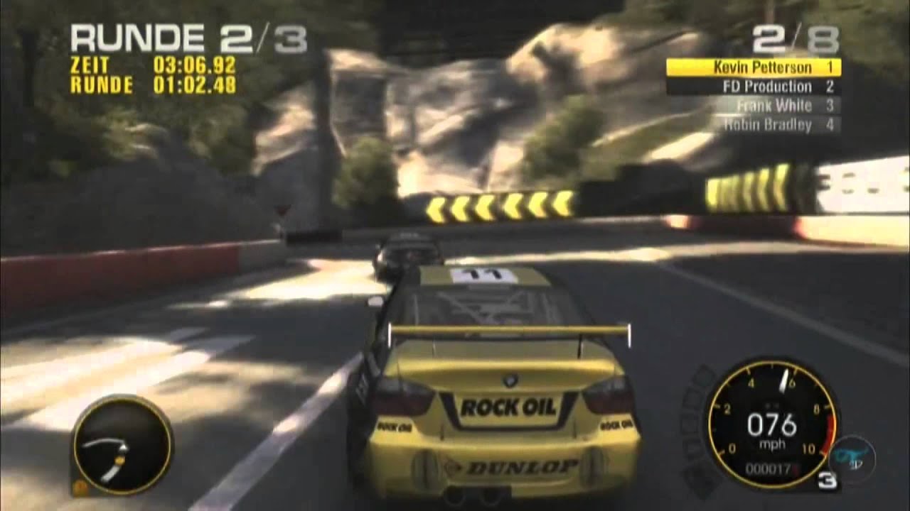 Race Driver GRID Gameplay на самых высоких настройках full hd 1080p (Pcracing ru)