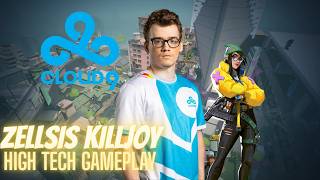 MVP 28 Kills Clutch!!! C9 Zellsis Killjoy👩‍💻 VOD! ft. Xeppaa