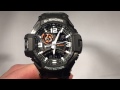 Casio GShock GA1000 Hands On Functions Demo, Not review or unboxing, G-Shock GA-1000