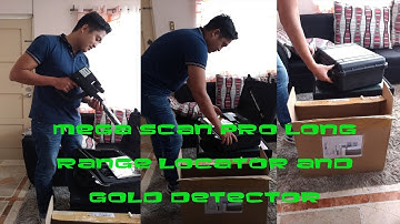 Mega Scan Pro Long range Gold locator and Gold detector