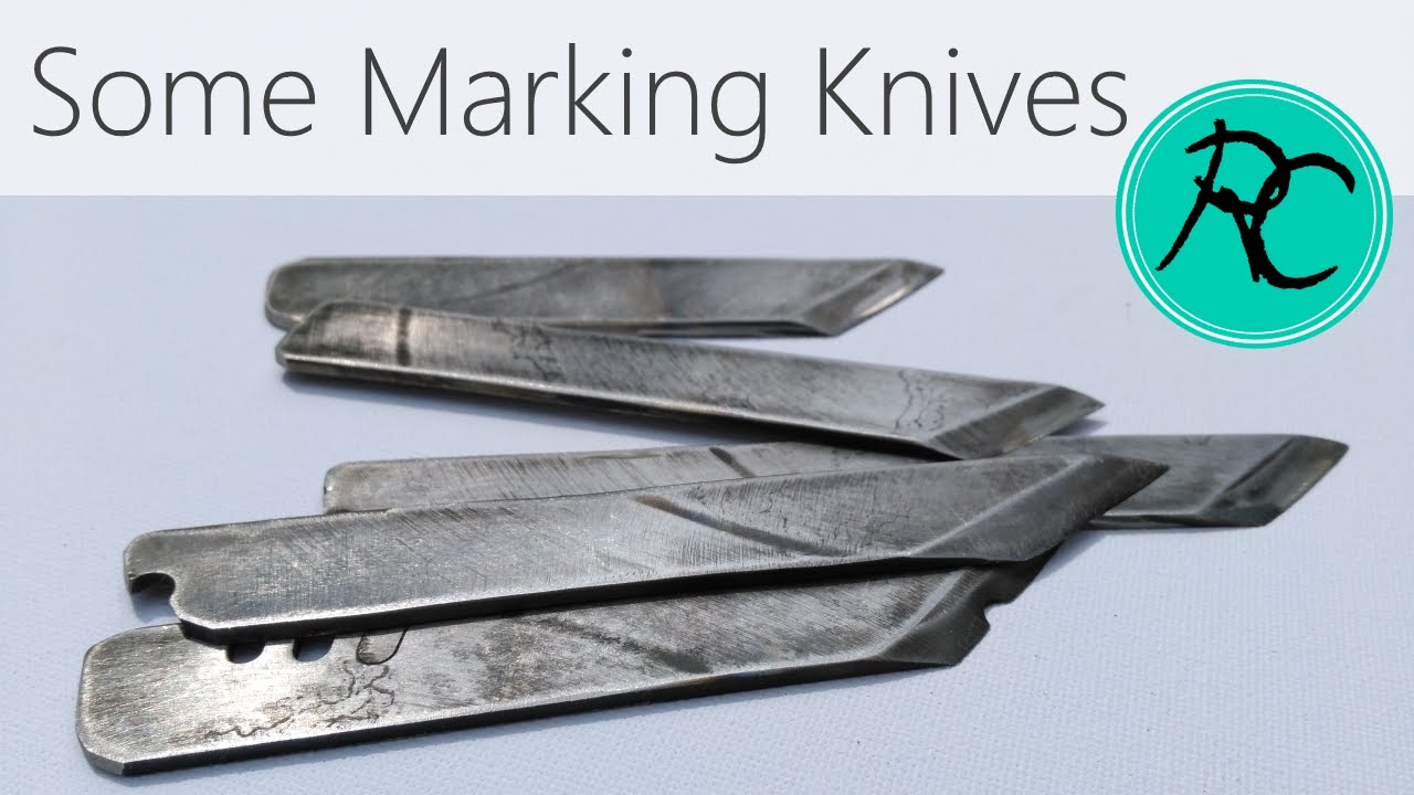 DIY marking knives Kiridashi style YouTube