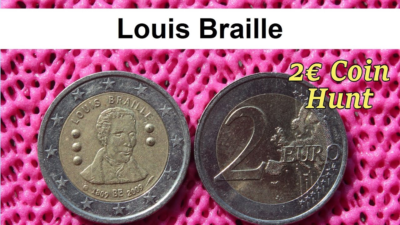 Louis Braille 2 Euro Coin Roll Hunting 46NL YouTube
