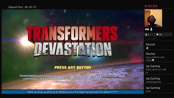 Transfromers Devastation walkthrough End Megatron Boss Battle wit HeemzCast Gaming part 2