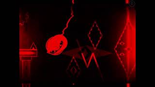 Geometry dash “WaterPlusLavaMoon” by CHO10 | Obsidian Moon By: Koraii (Daily level) [ALL COINS]