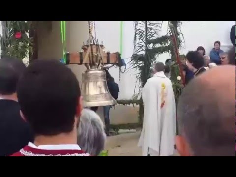 Bénédiction De La Cloche San Ghjuvanni Refondue Ce 8 Mai 2016 à Santu Petru Di Tenda