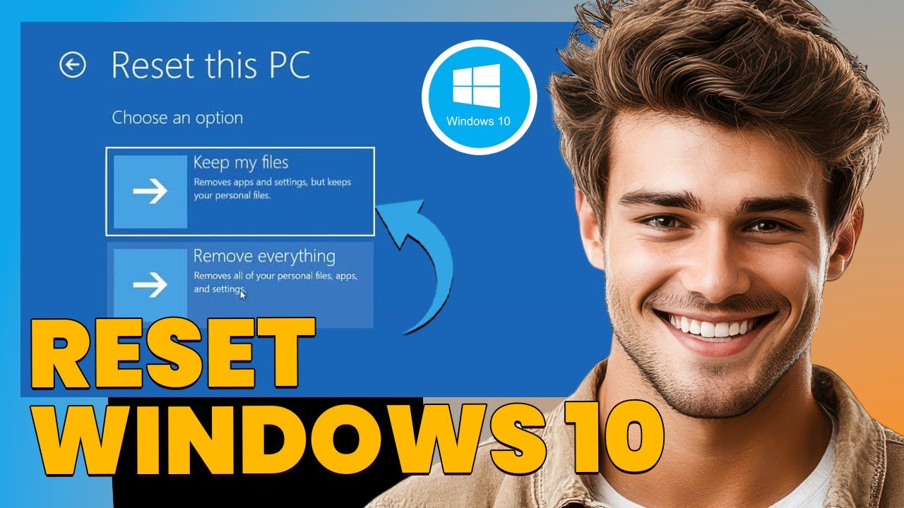 How to Reset Windows 10 Without Losing Data (Safe & Easy Method) - YouTube