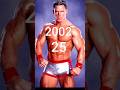john Cena eveloution to through the year #wwe #rap #wrestling
