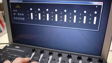 A control libary for nanoKONTROL2
