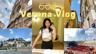 Verona vlog | school trip, let's go see Juliet's balcony, the Arena \& more☀️