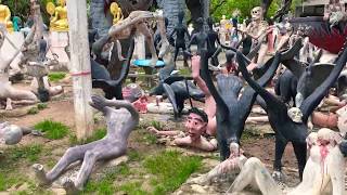 [ Hell Temple ] Wat Phai Rong Wua @Thailand タイで有名な『地獄寺』ワットパイロンウア