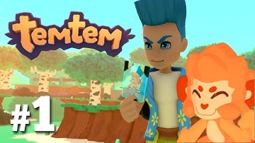 Temtem Co-op (Part 1 - Lt. Surge Jr. Chooses His Starter "Pokemon")