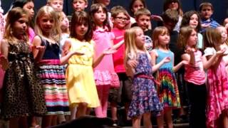 Caleb first grade show