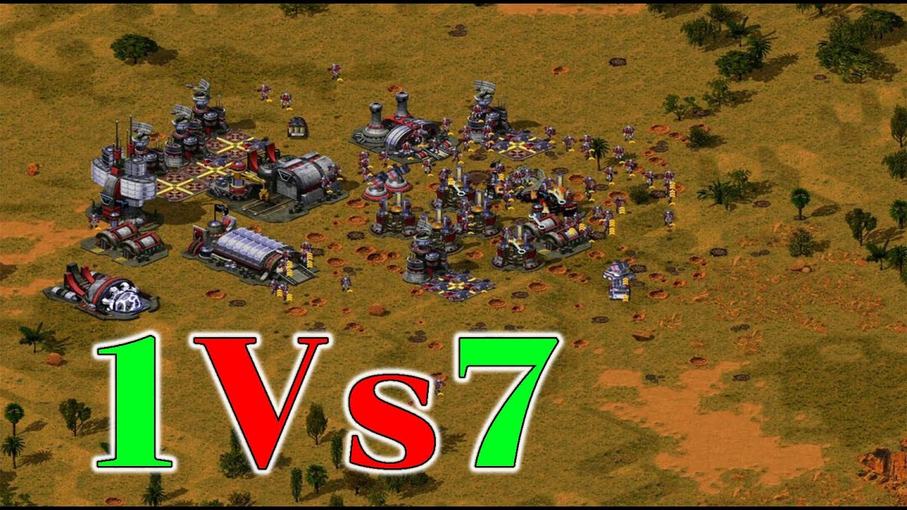 Red alert 2  💪1 VS 7  +Superweapons   Ep38