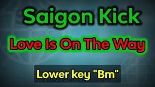 Love Is On The Way - Saigon Kick (karaoke low key)