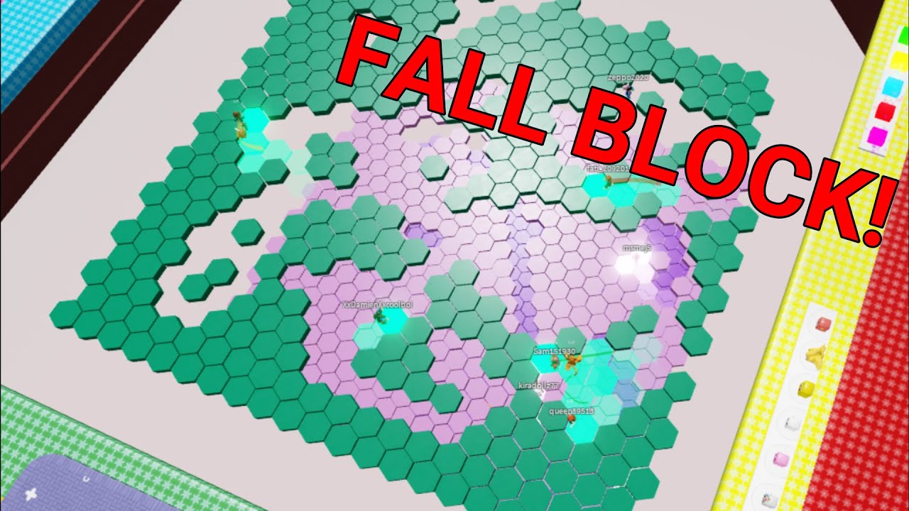 Roblox Fall Block Youtube - what does the orange dot mean in roblox