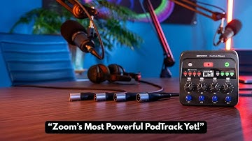 Zoom PodTrack P4next: de ultieme draagbare podcaststudio!