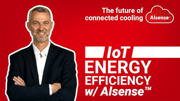IoT energy efficiency w/Alsense™ | The future of connected cooling