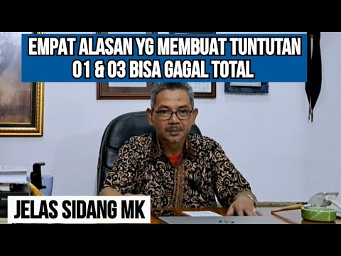 EMPAT MASALAH INI BISA MEMBUAT TUNTUTAN 01 & 03 DI MK  GAGAL TOTAL !!