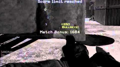 MW3 AON Across The Map Bank Final Killcam on Hardhat