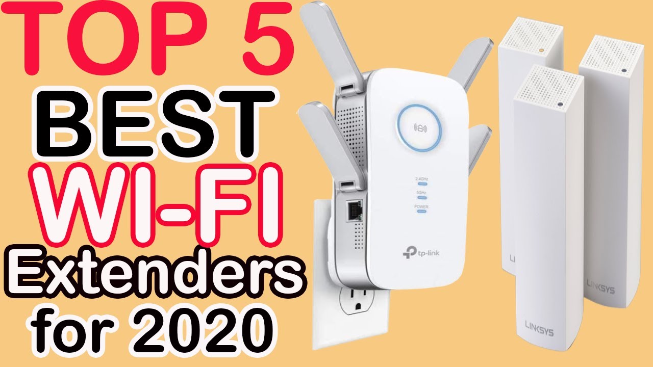 Top 5 Best WiFi Extenders for 2020 Wifi Range Extender YouTube