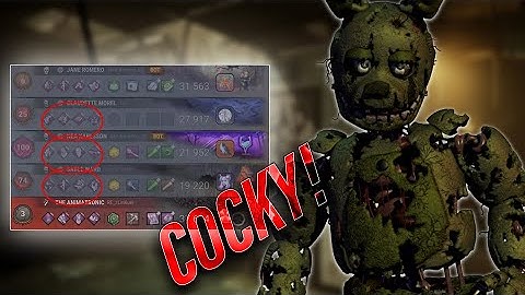 Flashlight Bully SWF Losing To My P3 Springtrap! | Dead By Daylight