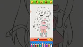 gacha life coloring book