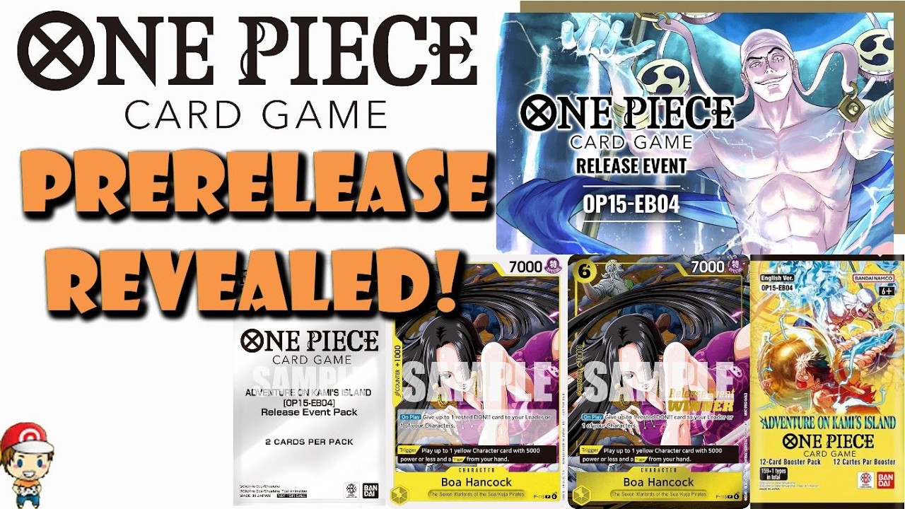 OP-15 PreRelease Revealed! Stunning Boa Hancock PreRelease Promo WILL be BIG! (One Piece TCG News)