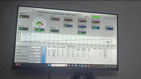 Danfoss Pump M046 Full Testing Video.