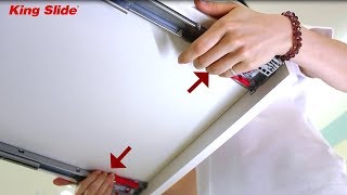 1A89 Push - Open Undermount Slide And Adjustment