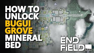 How to unlock Core AIC Area Wuling City Bugui Grove Mineral Bed Ferrium Ore Arknights Endfield