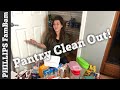 PANTRY CLEAN OUT & ORGANIZATION | PHILLIPS FamBam Clean with Me