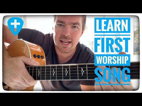 Easy First Worship Song for Beginner Guitar Players | Waves of Mercy