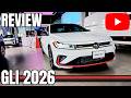 VOLKSWAGEN JETTA GLI 2026 TSI *RESEÑA SEDAN DEPORTIVO 230 HP DSG 7