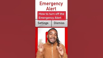 This is how to turn off the Uk emergency alert #emergencyalert #alertsystem #ukgoverment #curiously