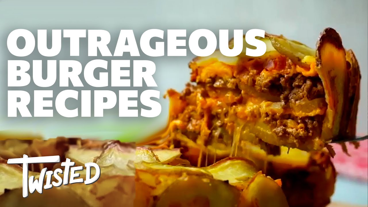 Are These Burgers Recipes Beautiful Or Bonkers? | Twisted