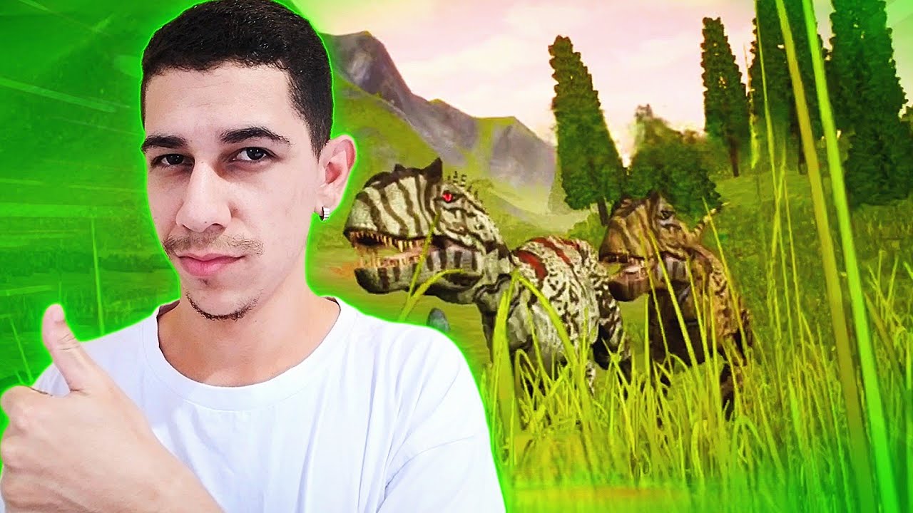 EXPLORANDO O MAPA COM O ALLOSAURUS - THE CURSED ISLE