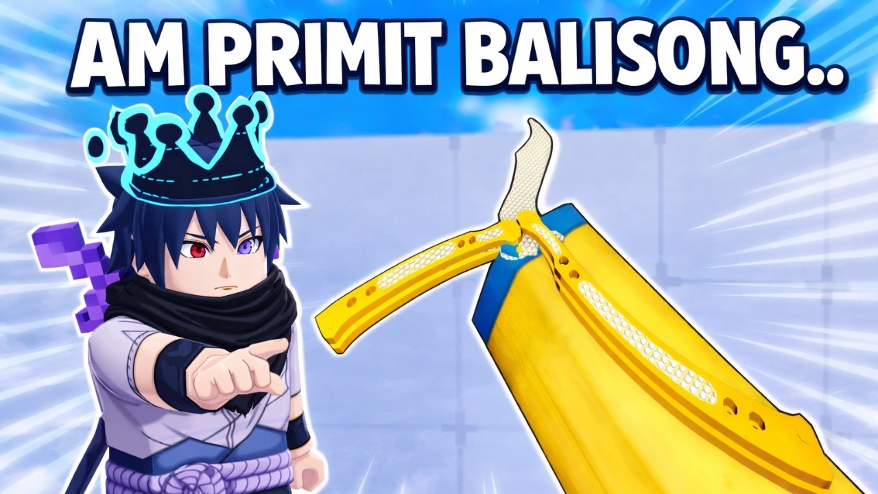 Am Primit *BALISONGUL* cu Verisorul Meu In Rivals.. - YouTube
