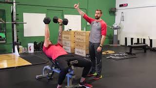 How To Perform The Alternating DB Incline Press